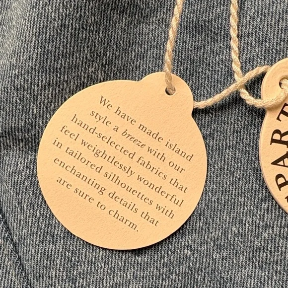 Spartina 449 Blue Women's Jeans - Picture 5 of 10